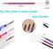 Heat Erasable Fabric Marking Pens with 28 Refills for Tailors Sewing, and Quilting Dressmaking, 4 Colors Heat Erase Pens for Fabrics.